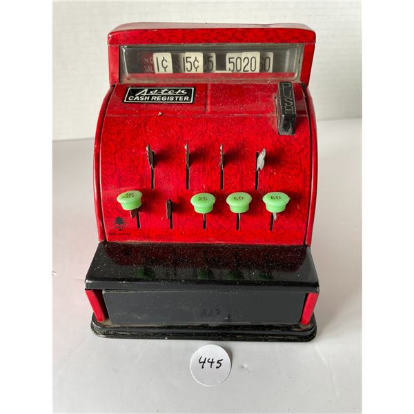 Vintage Aster Tin Toy Cash Register