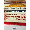 Image 7 : Vintage Original Wheat Pool Flour Tin Sign 1950’s St. Thomas Metal Signs 27”x19[x=