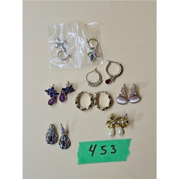 (6) Sets of Earrings plus extra