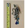 Image 2 : 3” Peacock Brooch