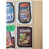 Image 4 : (9) Vintage Topps Chewing Gum Wacky Packages Stickers