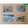 Image 3 : (8) 1920’s Aviation Series William Paterson Cards, (1) Nabisco Airlines of the World Cards
