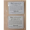 Image 3 : (4) 1940’s Cracker Jack “Yesterday-and-Today” Sports Cards