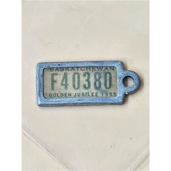 1955 Sask War Amp Key Tag - Farm