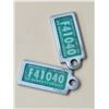 Image 1 : 1965 Pair of Sask War Amp Key Tags - Farm