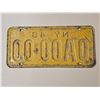 Image 2 : 1948 New York License Plate