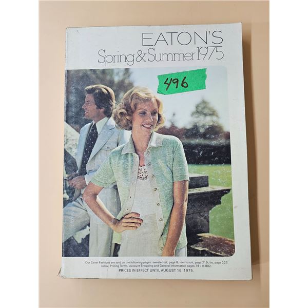 1975 Eaton’s Catalogue (Spring & Summer)