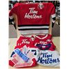 Image 1 : (5) Kids Tim Hortons Hockey Sweaters – Various Sizes, Game Used