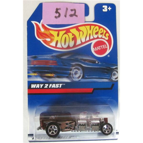 NEW Sealed 2000 HOT WHEELS #115 1:64 Scale “WAY 2 FAST”