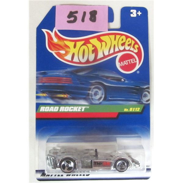NEW Sealed 1998 HOT WHEELS #756 “ROAD ROCKET” - Treasure Hunt No. 8/12