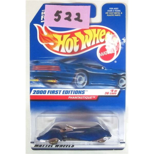 NEW Sealed 2000 HOT WHEELS #069 “PHANTASTIQUE” – First Editions Series No