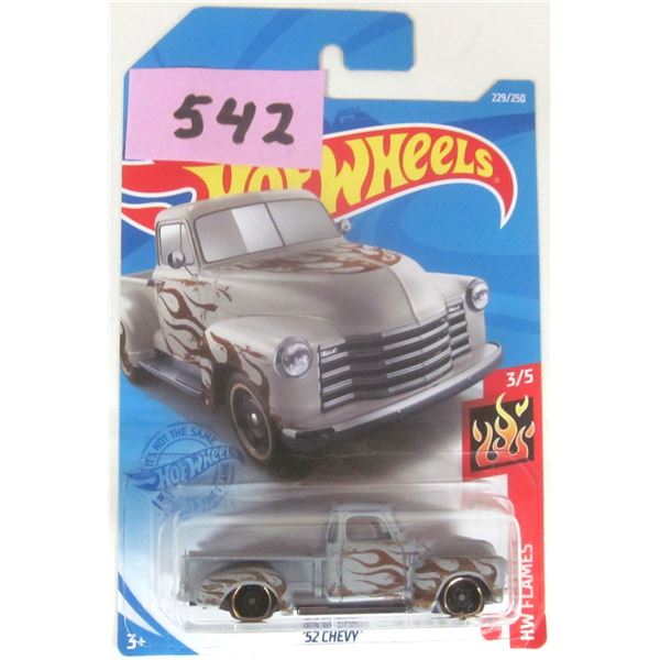 NEW Sealed 2021 HOT WHEELS #229 “’52 CHEVY” – Flames Series No. 