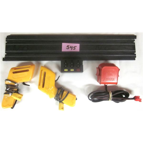 Aurora AFX 15” Terminal Track Section #2537, (2) Hand Controllers, 120v “C[x=#8221