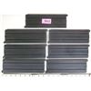 Image 1 : (7) 9” Straight Track Sections #2517 – Made in Singapore