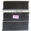 Image 1 : (3) Vintage 1970’s Aurora AFX 9” “Wiggle” Track Sections #2501 M