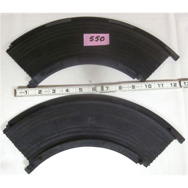 (2) Vintage 1977 Aurora AFX Ultra Five 9” Radius 1/4 Circle Track Sections #3152 Mexico