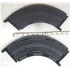 Image 2 : (2) Vintage 1977 Aurora AFX Ultra Five 9” Radius 1/4 Circle Track Sections #3152 Mexico