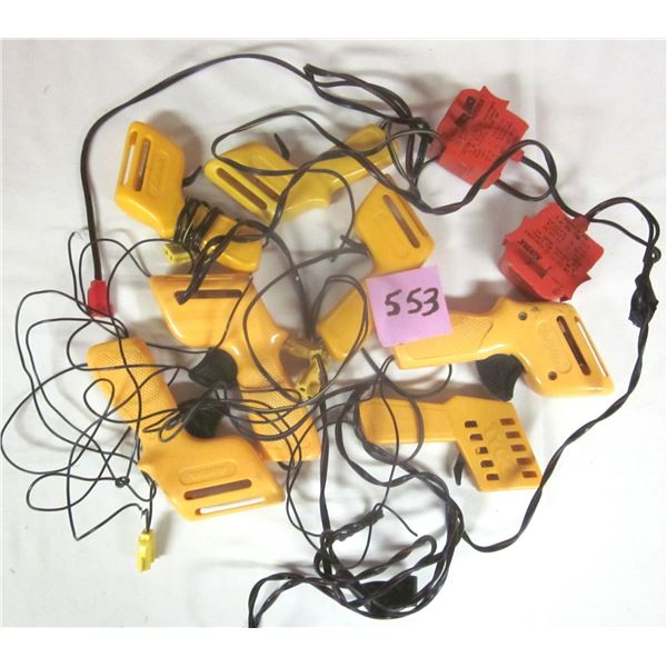 Lot of Vintage Aurora AFX Hand Controllers #1436 & (2) Wall Plugs