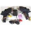 Image 1 : (2) Vintage Aurora AFX Ultra 5 Hand Controllers/Steering Wheel & Ultra 5 Wall Plug