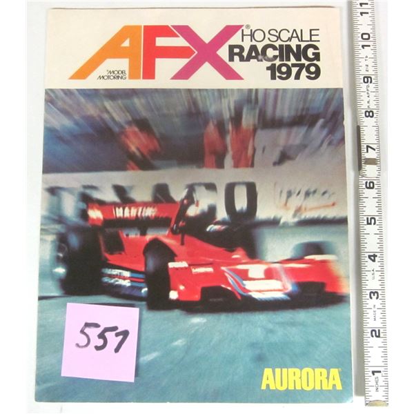 Vintage 1979 Aurora AFX HO Scale Racing Catalogue