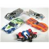 Image 4 : Lot of HO Scale Aurora AFX Pieces - Slot Car Bodies, Chassis, etc.