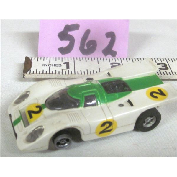 Vintage 1970’s Aurora AFX HO Slot Car #1798 Lighted PORSCHE 917 “Flame Thrower[x=#
