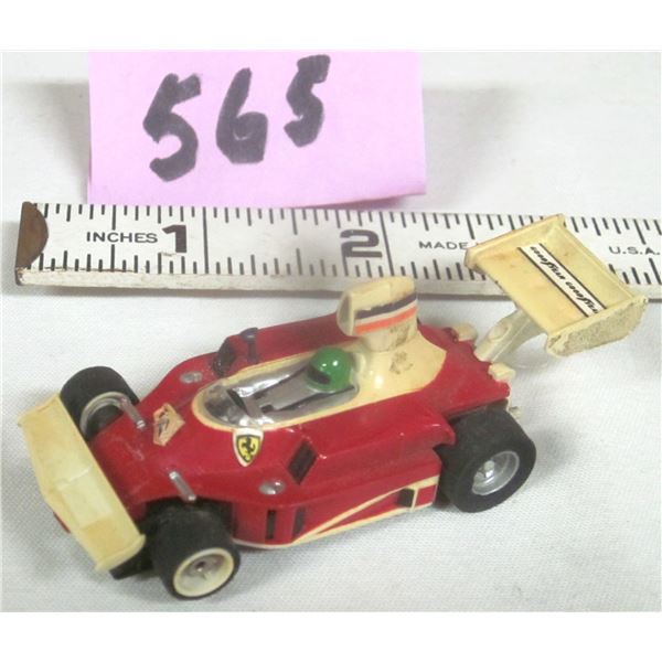 Vintage 1970’s Aurora AFX G-Plus HO Slot Car #1734 Good Year FERRARI F1 – Good Yea