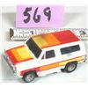Image 1 : Vintage 1984 Aurora AFX HO Scale MagnaTraction CHEVY BLAZER “Flame Thrower”