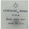 Image 2 : 16”x10” Corning Ware Blue Cornflower P-35-B Broil/Bake Tray