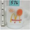 Image 1 : Vintage Fire King “Good Morning Canada” McDonald’s Coffee Cup