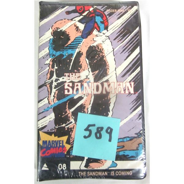 Vintage 1985 Marvel Comics “SPIDERMAN VS. THE SANDMAN” Animated VHS Cassette Tape 