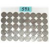 Image 1 : (40) 1999-2008 USA “Statehood” 25 cent Coins – No Duplicates