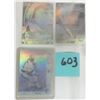 Image 1 : (3) McDonald’s Hologram NHL Cards - ROY, STEVENS, HULL