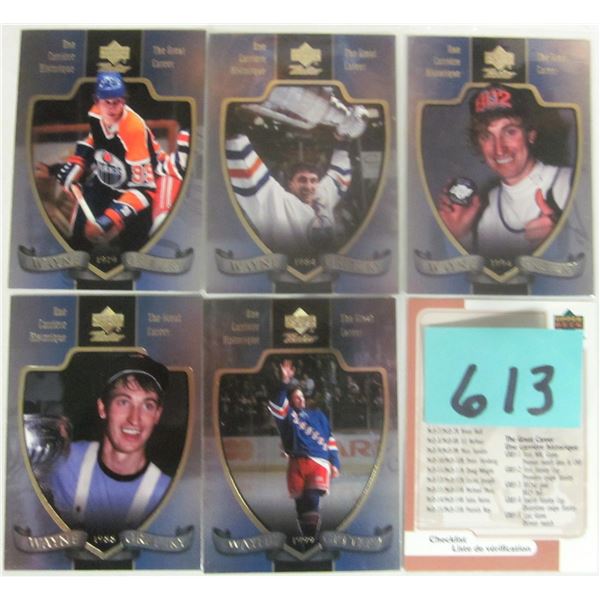 1999/2000 McDonald’s Upper Deck “The Great Career” WAYNE GRETZKY (5) Card