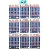 Image 2 : 2000/01 McDonald’s Pacific Prism NHL Player Checklist (9) Card Set