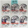 Image 2 : 2001/02 McDonald’s Prism Gold NHL “Glove-Side Net Fusions” (6) Card Set w