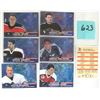 Image 1 : 2001/02 McDonald’s Prism Gold NHL “Cosmic Force” (6) Card Set w/ Inserts 