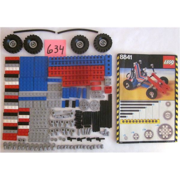 Vintage 1984 Lego Technic #8841 DESERT RACER – Expert Builder.  w/ Instructions