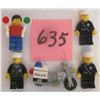 Image 6 : Vintage 1983 Lego #6384 POLICE STATION 378 pc