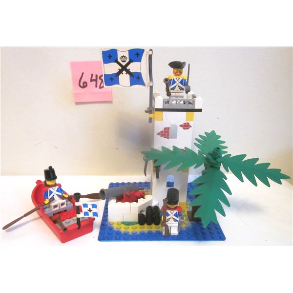 Vintage 1990 Lego Pirate Set #6265 SABRE ISLAND
