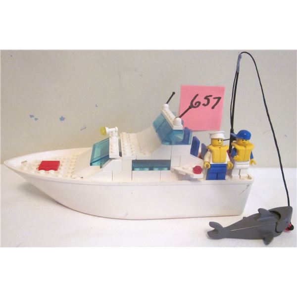 Vintage 1991 Lego #4011 CABIN CRUISER Floating Boat