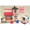 Image 2 : Vintage 1994 Lego #6350 PIZZA TO GO