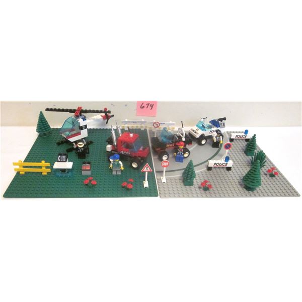Vintage 1997 Lego #6549 ROADBLOCK RUNNERS