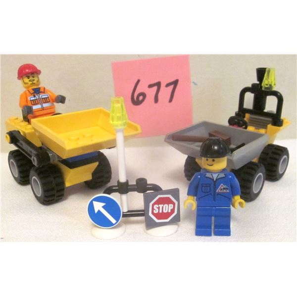 (2) Vintage 1999 Lego Sets - #6439 MINI DUMPER & #6470 MINI DUMP TRUCK