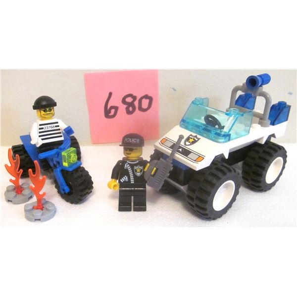 (2) Vintage 2000 Lego Sets - #6471 4WD POLICE PATROL & #6732 TRICKSTER’S TRIKE