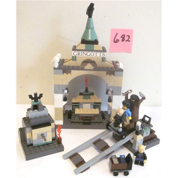 Vintage 2002 Harry Potter Lego Set #4714 GRINGOTT’S BANK
