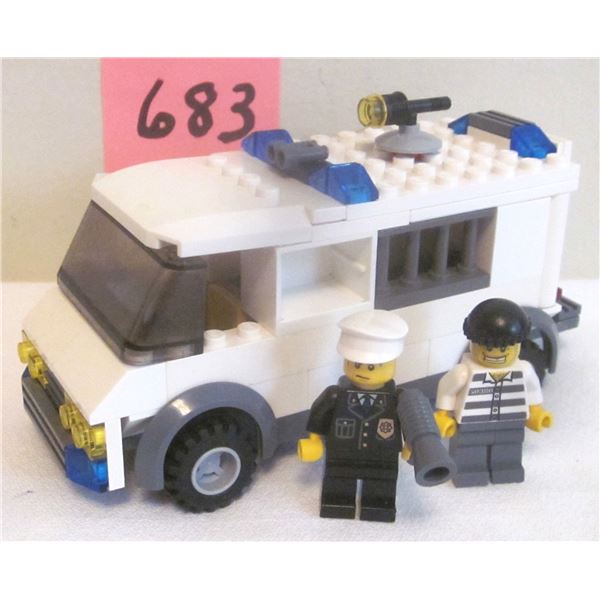 Vintage 2005 Lego #7245 PRISON TRANSPORT