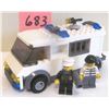 Image 1 : Vintage 2005 Lego #7245 PRISON TRANSPORT