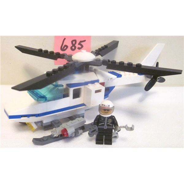 Vintage 2008 Lego #7741 POLICE HELICOPTER