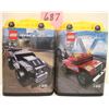 Image 1 : (2) NEW Factory Sealed Lego Racer Sets - #8194 NITRO MUSCLE & #8195 TURBO TOW